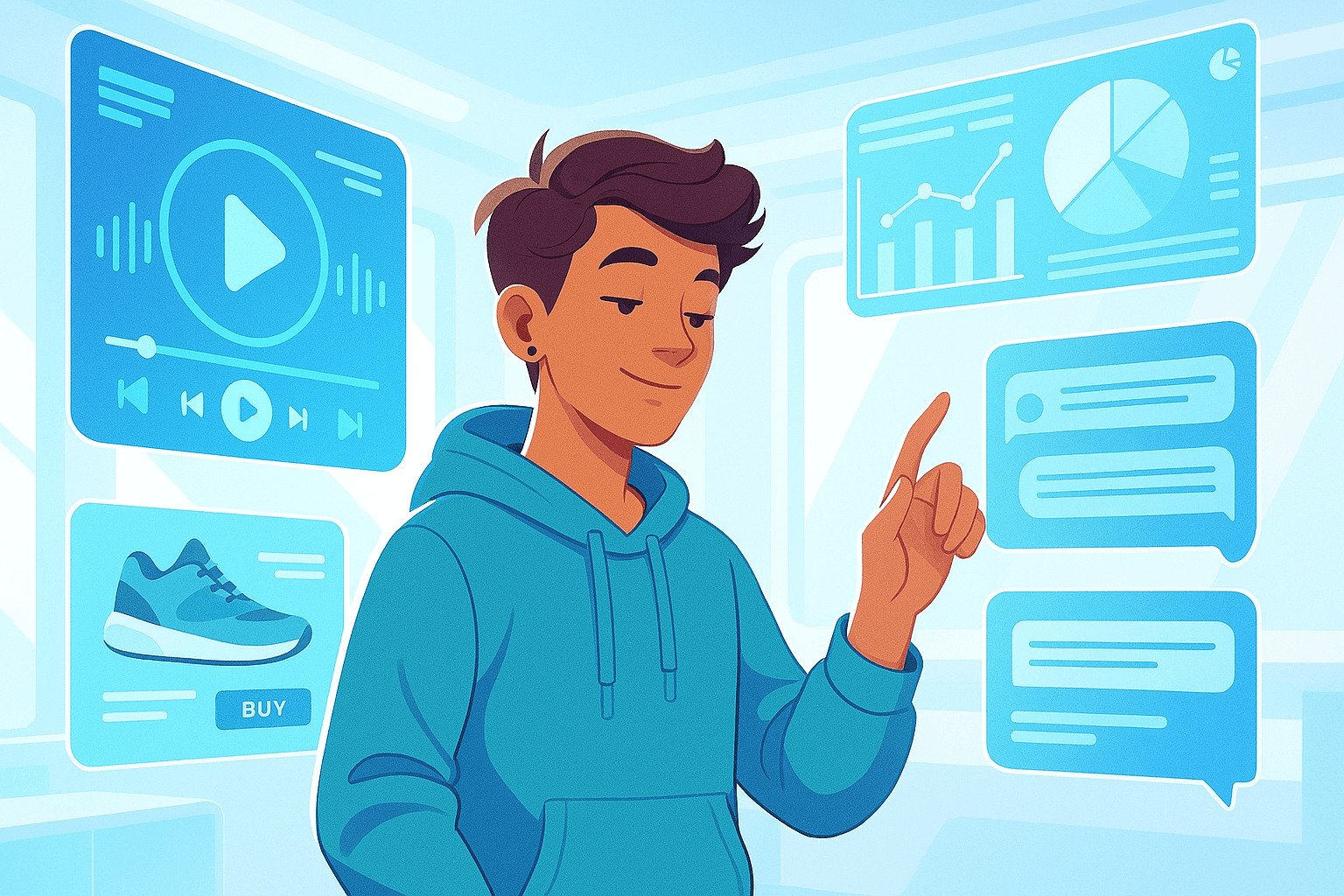 Future AI Generated Interface